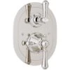 Perrin & Rowe Georgian Lever Concealed Shower Mixer Nickel -Home Bathroom perrin rowe 5756ni