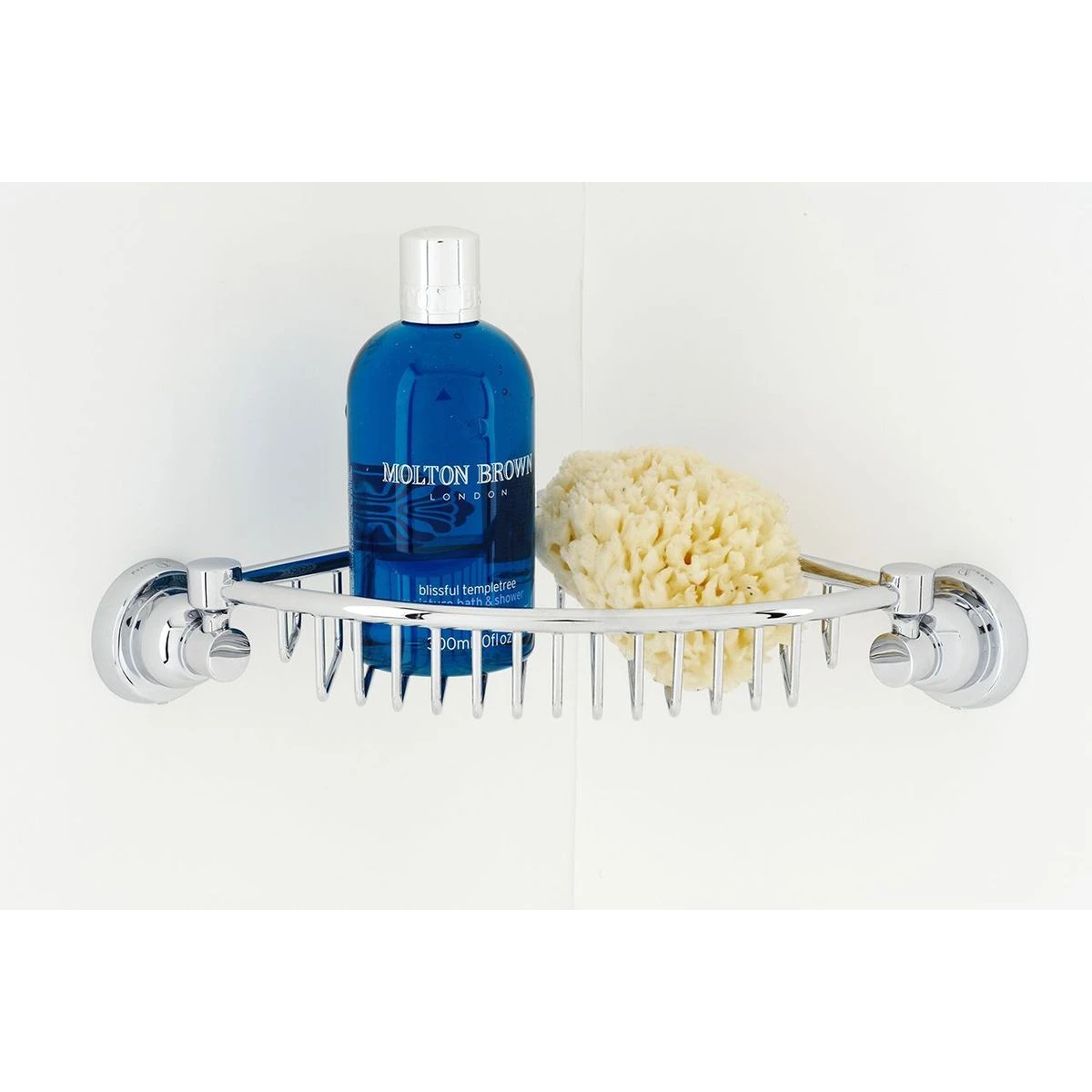 Perrin & Rowe Corner Basket Chrome 4 Perrin & Rowe Corner Basket Chrome - Image 2