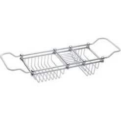 Perrin & Rowe Bath Rack Nickel