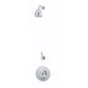 Perrin & Rowe Contemporary Shower Set C Two Pewter -Home Bathroom perrin rowe cssc2pf