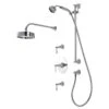 Perrin & Rowe Deco Shower Set 2 -Home Bathroom perrin rowe dss2cp