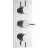 Premier® Premier Quest Triple Thermostatic Shower Valve With Diverter -Home Bathroom premier quev56