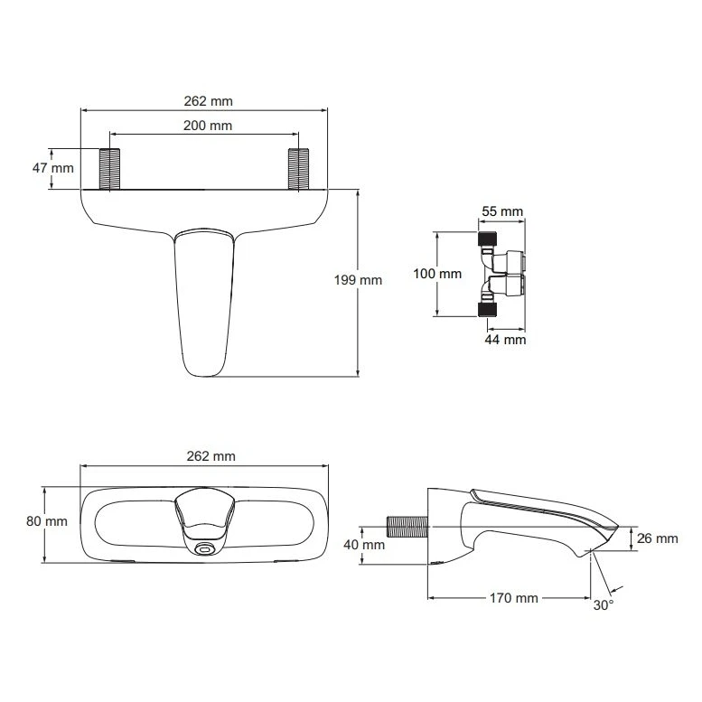 Rada Intelligent Care MX1 60UK Panel Mount Tap 4 Rada Intelligent Care MX1 60UK Panel Mount Tap - Image 2
