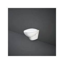 RAK Morning Rimless Wall Hung Pan With Soft Close Seat