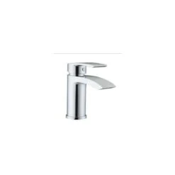 RAK Curve Mini Mono Basin Mixer With Clicker Waste