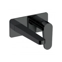 RAK Ischia Wall Mounted Basin Mixer Matt Black