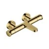 RAK Sorrento Thermostatic Wall Bath Shower Mixer Brushed Gold -Home Bathroom rak rakita3009g