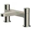 RAK Petit Round Bath Filler Brushed Nickel -Home Bathroom rak rakper3004n