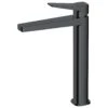RAK Petit Square Tall Basin Mixer Matt Black -Home Bathroom rak rakpes3003b