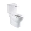 Roca Meridian-N Close Coupled Toilet With Single Flush Cistern & Standard Seat -Home Bathroom roca 34224H000 34124K000 801230004