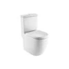 Roca Meridian-N Close Coupled Back To Wall WC Pan White -Home Bathroom roca 34224c00u