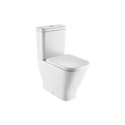Roca The Gap Fully Back To Wall Comfort Height Toilet With Soft Close Seat