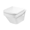 Roca Dama-N Compact Wall Hung Toilet With Standard Seat -Home Bathroom roca 346788000 80178B004