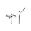 Roca Loft Wall-Mounted Shower Mixer With Hose, Handset & Bracket -Home Bathroom roca 5a2043c00