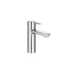Roca Naia Medium Height Smooth Body Basin Mixer