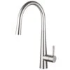 Trisen Jema Pull Out Single Lever Kitchen Mixer Tap Brushed Nickel -Home Bathroom trisen tk009bn
