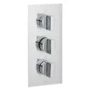 Vado Notion 2 Outlet 3 Handle Thermostatic Valve -Home Bathroom vado not 128d2 cp