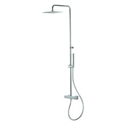 Vema Thermostatic Square Bar Valve With Fixed Head & Riser