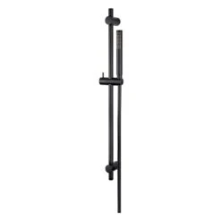 Vema Maira ABS Riser Rail With Hose & Handset Black