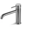 Vema Tiber Basin Mixer Stainless Steel -Home Bathroom vema dits1172