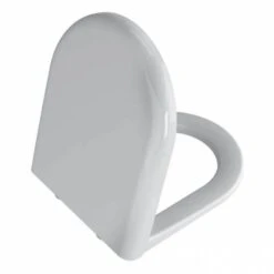 Vitra Zentrum Toilet Seat And Cover, Soft Close, White